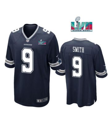 Jaylon Smith 9 Dallas Cowboys Super Bowl LVII Super Bowl LVII Navy Men Game Jersey