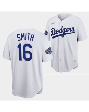 Los Angeles Dodgers Will Smith White Jersey 16 2022-23 All-Star Uniform