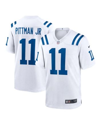 Michael Pittman Jr. 11 Indianapolis Colts Game Jersey - White