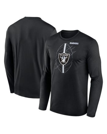 Las Vegas Raiders Legend Icon Long Sleeve T-Shirt - Black