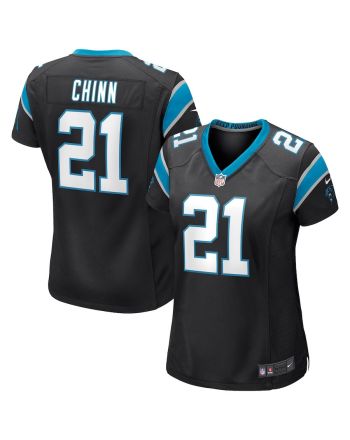 Jeremy Chinn 21 Carolina Panthers Women's Game Jersey - Black