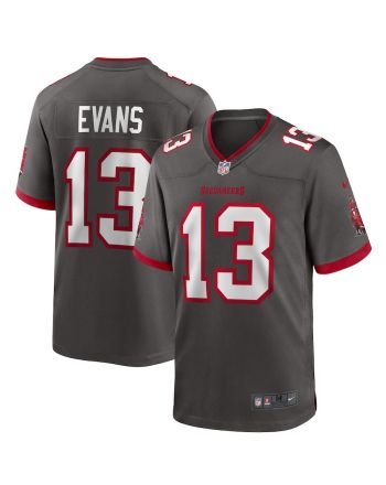 Mike Evans 13 Tampa Bay Buccaneers Alternate Game Jersey - Pewter