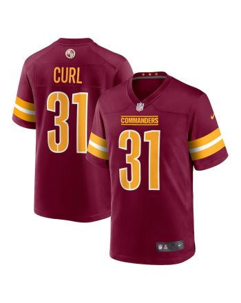 Kamren Curl Washington Commanders Player Game Jersey - Burgundy