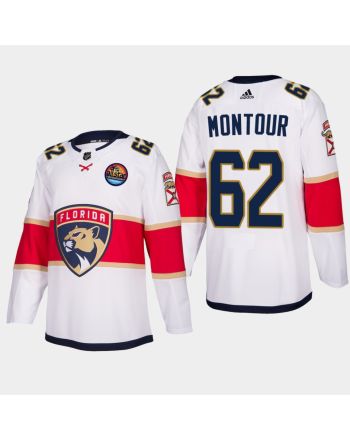 Florida Panthers Brandon Montour 62 2023 All-Star Patch Away White Jersey