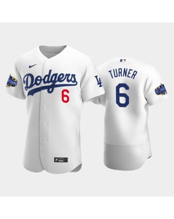 Los Angeles Dodgers Trea Turner 6 Home White 2022-23 All-Star Game Jersey