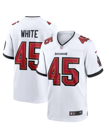 Devin White 45 Tampa Bay Buccaneers Game Jersey - White