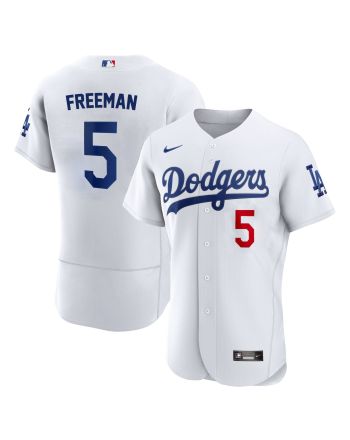 Freddie Freeman 5 Los Angeles Dodgers Home Player Jersey - White Jersey