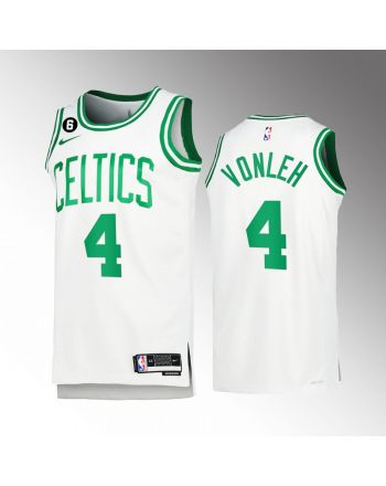 Noah Vonleh 4 Boston Celtics 2022-23 Association Edition White Jersey