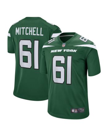 Max Mitchell New York Jets Game Player Jersey - Gotham Green