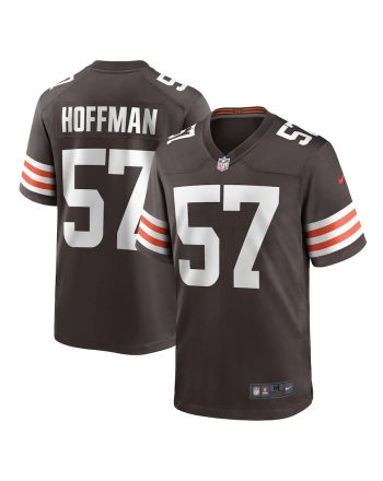 Brock Hoffman Cleveland Browns Game Player Jersey - Brown