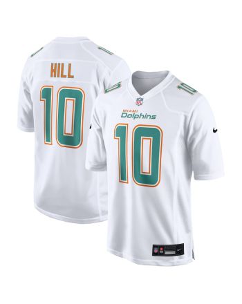 Tyreek Hill 10 Miami Dolphins Fashion Game Men Jersey - White