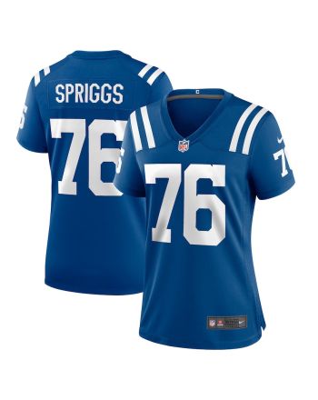 Jason Spriggs Indianapolis Colts Women's Player Game Jersey - Royal