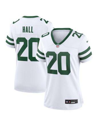 Breece Hall 20 New York Jets Women's Player Game Jersey - White