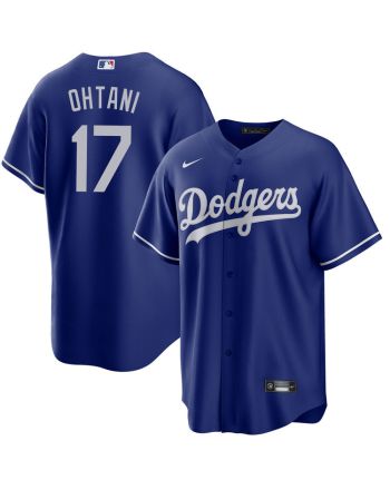 Shohei Ohtani 17 Los Angeles Dodgers Alternate Jersey - Men Royal Jersey