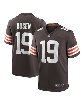 Josh Rosen Cleveland Browns Game Player Jersey - Brown