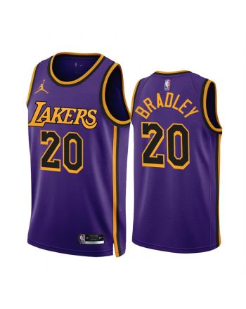 Avery Bradley 20 2022-23 Los Angeles Lakers Purple Statement Edition Jersey