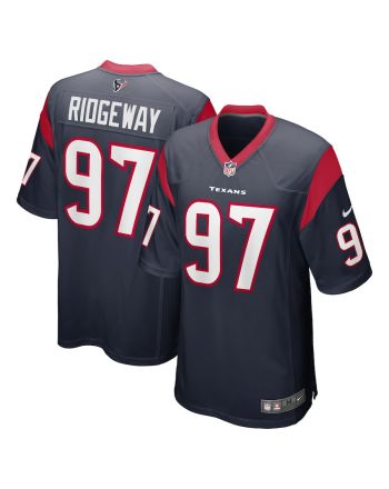 Hassan Ridgeway 97 Houston Texans Men's Game Jersey - Navy