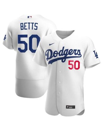 Men’s Los Angeles Dodgers Mookie Betts 50 Jersey Jersey