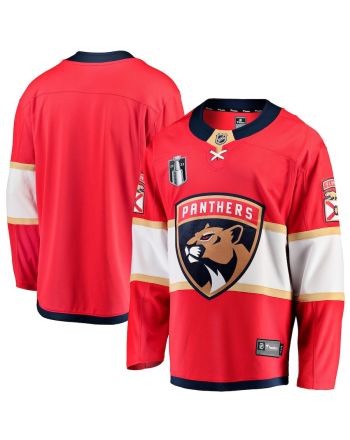 Florida Panthers 2023 Stanley Cup Final Home Breakaway Jersey - Red