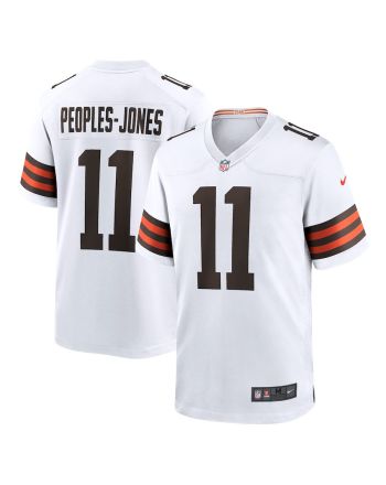 Donovan Peoples-Jones 11 Cleveland Browns Men's Game Jersey - White