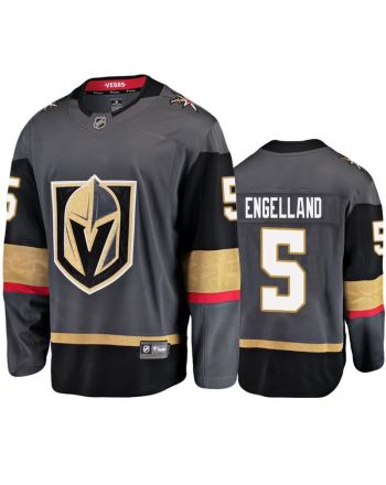 Youth Jersey Vegas Golden Knights Deryk Engelland 5 Breakaway Gray Jersey Jersey