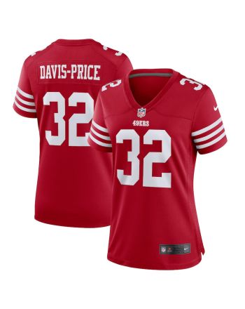 Tyrion Davis-Price San Francisco 49ers Women's Game Player Jersey - Scarlet