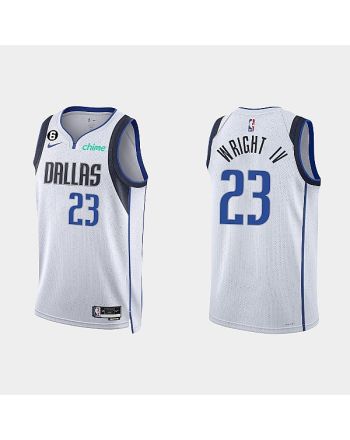 Dallas Mavericks McKinley Wright IV 23 2022-23 Association Edition White Men Jersey Swingman