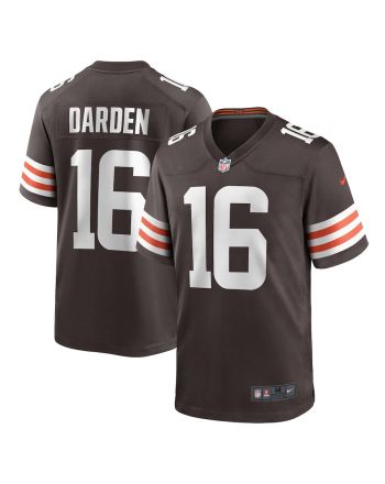 Jaelon Darden 16 Cleveland Browns Men's Team Game Jersey - Brown