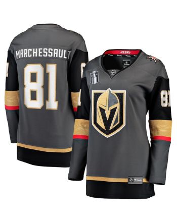 Jonathan Marchessault 81 Vegas Golden Knights Women's 2023 Stanley Cup Final Alternate Breakaway Player Jersey - Black