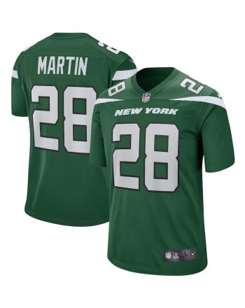 Curtis Martin 28 New York Jets Men Game Retired Jersey - Gotham Green