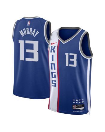 Keegan Murray 13 Sacramento Kings 2023/24 City Edition Swingman Jersey - Blue