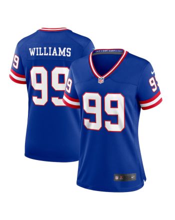 Leonard Williams 99 New York Giants Women Classic Game Jersey - Royal