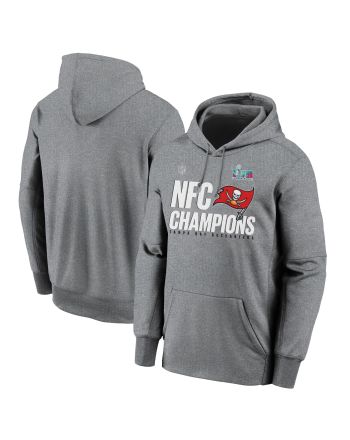 Tampa Bay Buccaneers NFC Conference Champions Light Grey Pullover Hoodie