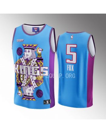 De'Aaron Fox 5 Sacramento Kings NBA & KidSuper Studios Unisex Hometown Jersey