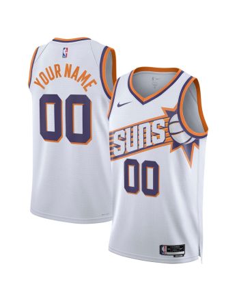 Phoenix Suns Swingman Custom Jersey - White - Association Edition