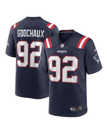 Davon Godchaux 92 New England Patriots Men Game Jersey - Navy