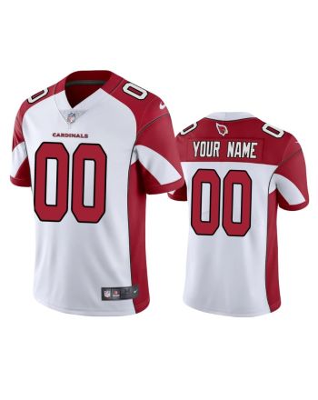 Arizona Cardinals Custom 00 White Vapor Limited Jersey