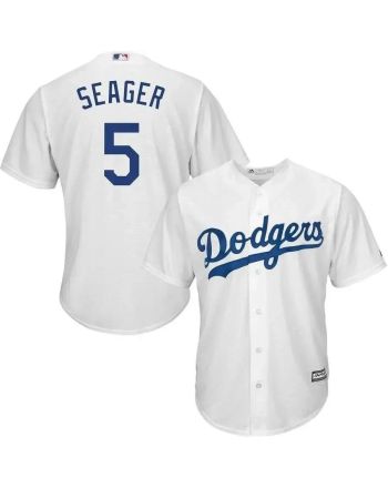 Corey Seager Los Angeles Dodgers Official Cool Base Player Jersey - White