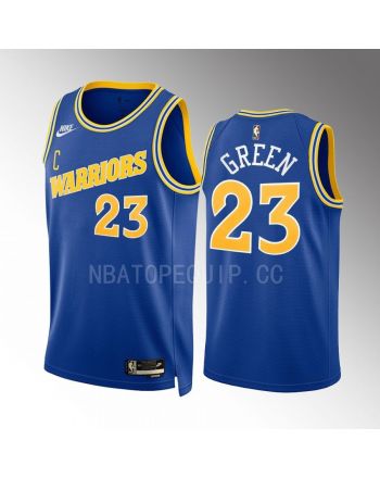 Golden State Warriors Draymond Green 23 2022-23 Classic Edition Blue Men Jersey Swingman