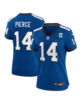 Alec Pierce 14 Indianapolis Colts Indiana Nights Alternate Game Women Jersey - Royal