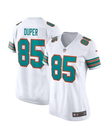 Mark Duper 85 Miami Dolphins Women's Retired Player Jersey - White