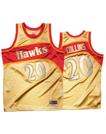 John Collins 20 Atlanta Hawks Gold Classic Once More Jersey