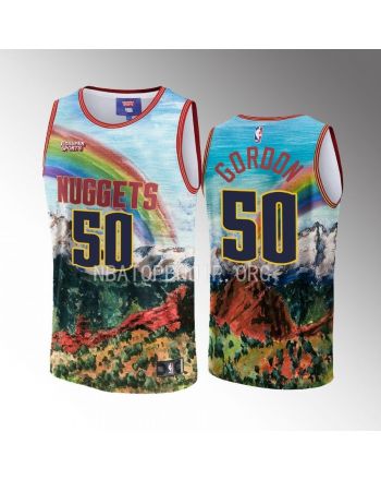 Aaron Gordon 50 Denver Nuggets NBA & KidSuper Studios Unisex Hometown Jersey