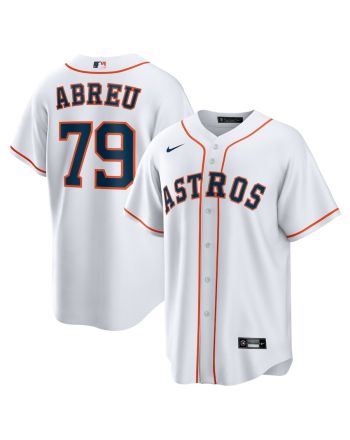 Jose Abreu 79 Houston Astros Home Men Jersey - White