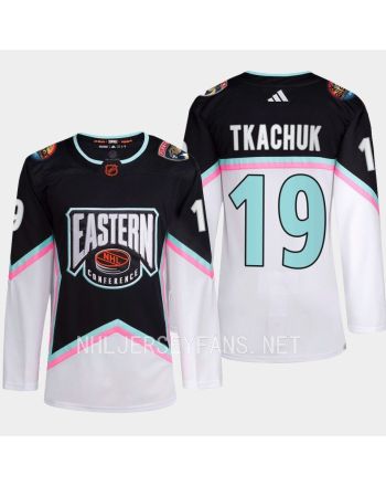 Matthew Tkachuk 19 Panthers 2023 All-Star Eastern Conference Black Jersey.