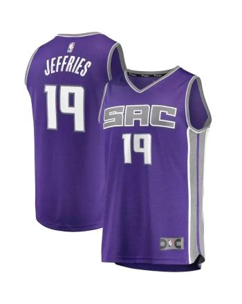 Daquan Jeffries Sacramento Kings Fast Break Player Jersey - Icon Edition - Purple