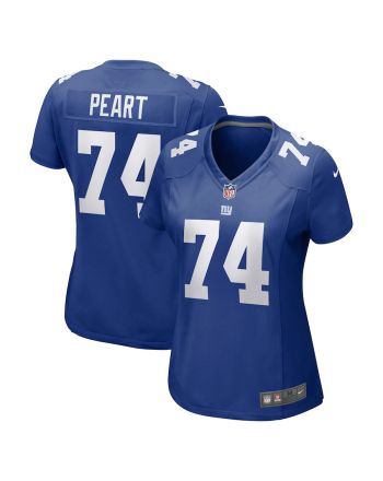 Matt Peart 74 New York Giants Women Game Jersey - Royal