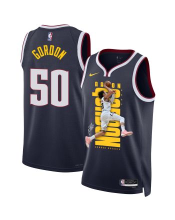 Aaron Gordon 50 Denver Nuggets Slamming Skills 2023 NBA Champions Swingman Jersey - Black