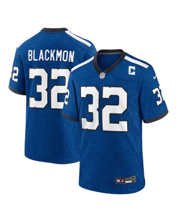 Julian Blackmon 32 Indianapolis Colts Indiana Nights Alternate Game Men Jersey - Royal