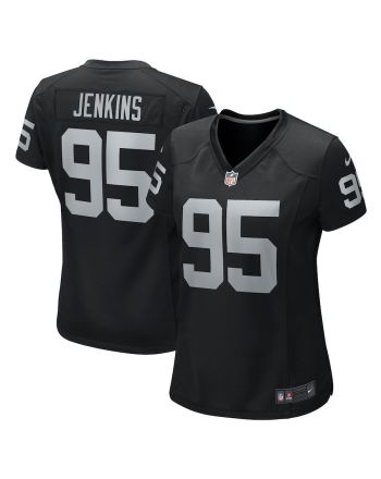 John Jenkins 95 Las Vegas Raiders Women's Game Jersey - Black